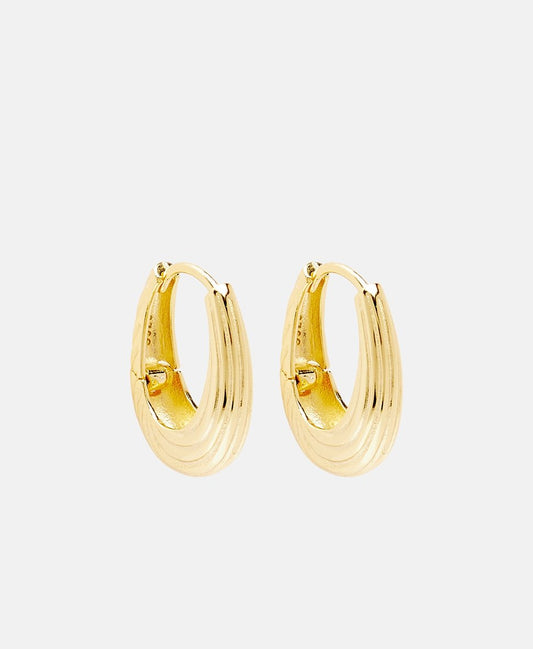 Lawrence Grey Jewelry Obručové náušnice Zlatá 1