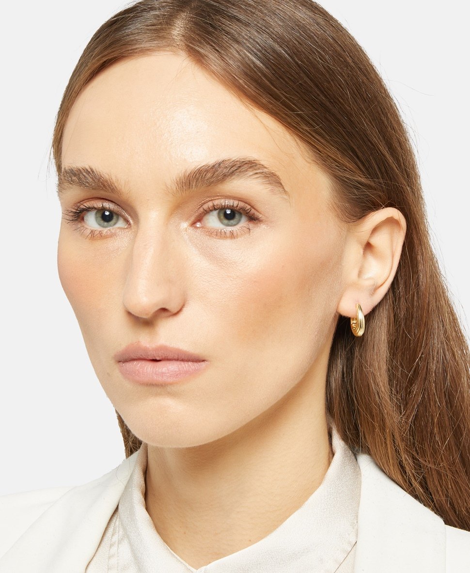 Lawrence Grey Jewelry Obručové náušnice Zlatá 3