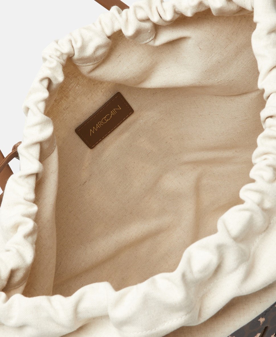 Marc Cain kabelka shopper Camel 3