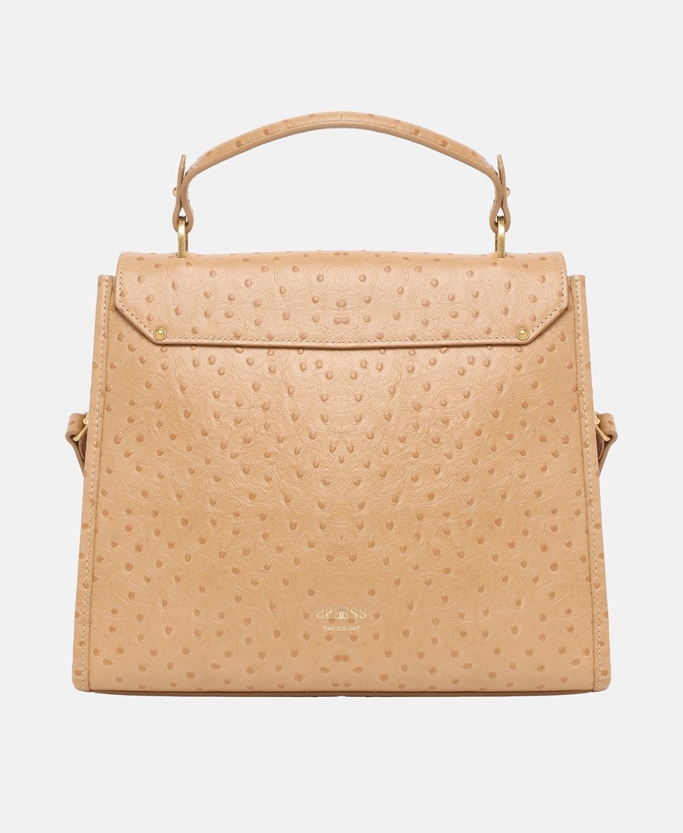 Guess kožená kabelka Taupe 4