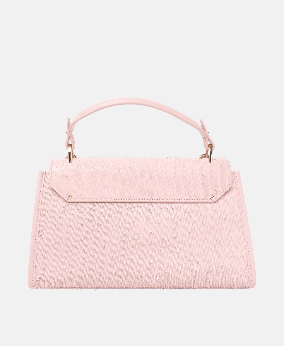 Guess kožená kabelka Růžová 4