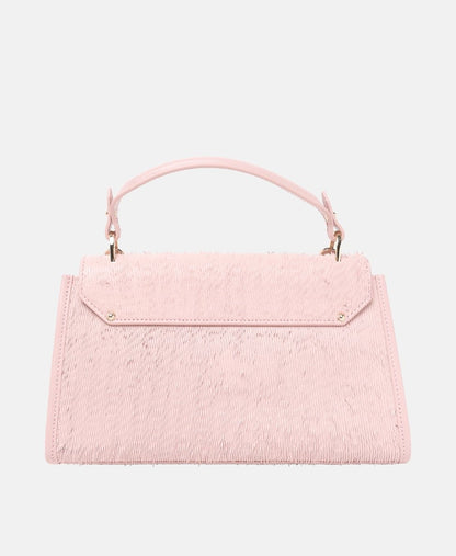 Guess kožená kabelka Růžová 4