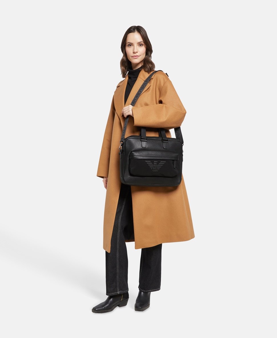 Emporio Armani aktovka Černá 5