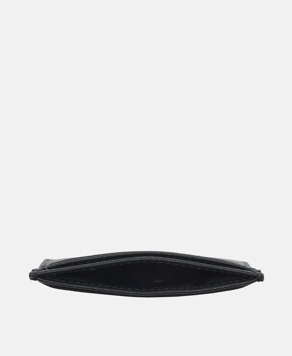 Emporio Armani kožené pouzdro na karty Černá 3