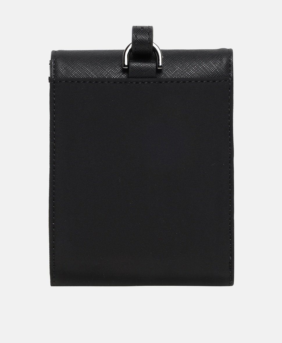 Emporio Armani kožená peněženka Černá 2