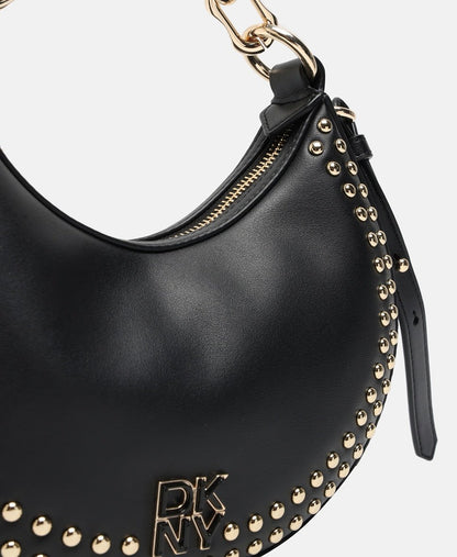 DKNY kožená kabelka Černá 2