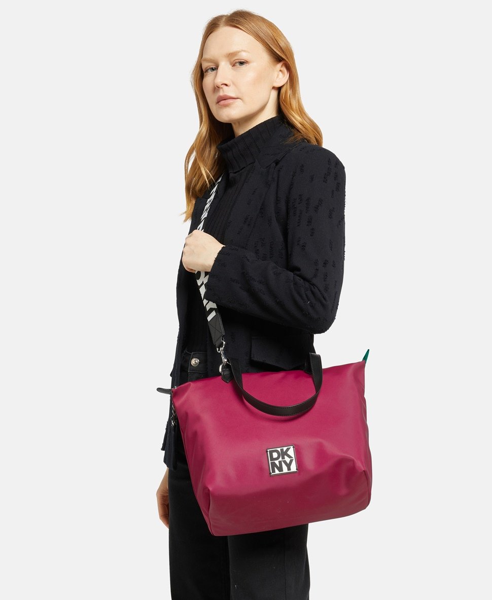 DKNY kabelka shopper Bordó 5