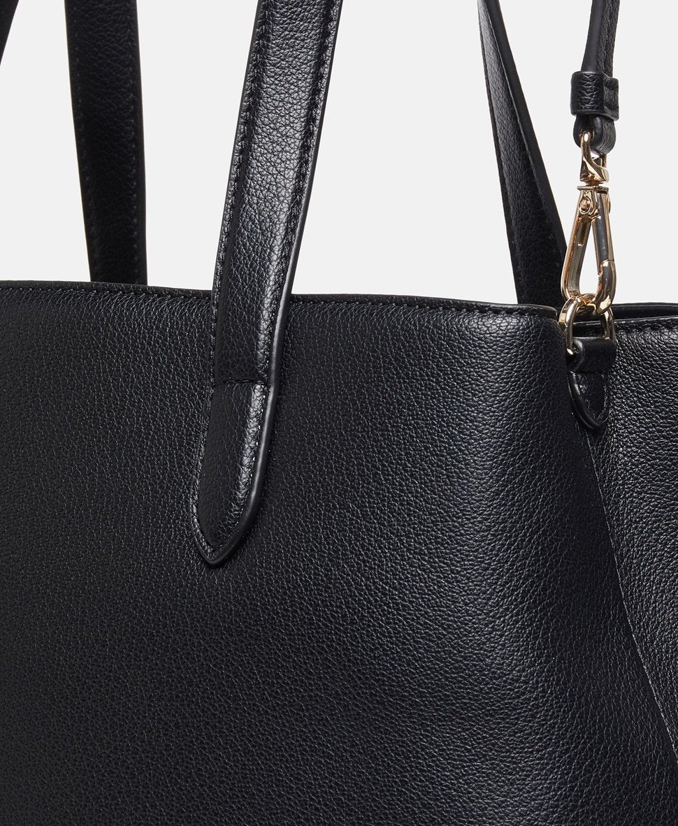DKNY kožená kabelka tote Černá 2