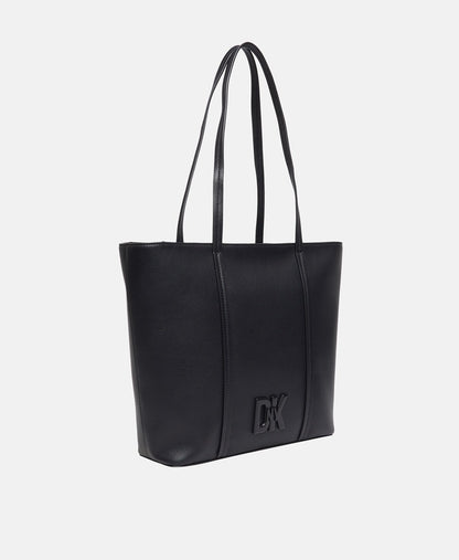 DKNY kožená kabelka shopper Černá 1