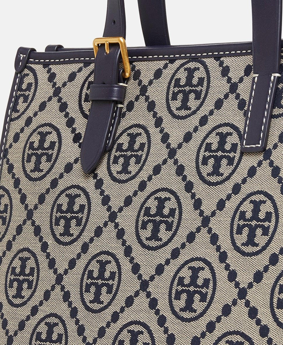 Tory Burch kabelka tote Královsky modrá 2