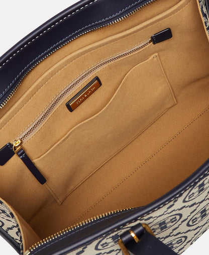 Tory Burch kabelka tote Královsky modrá 3
