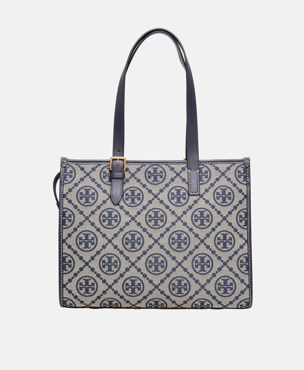 Tory Burch kabelka tote Královsky modrá 4