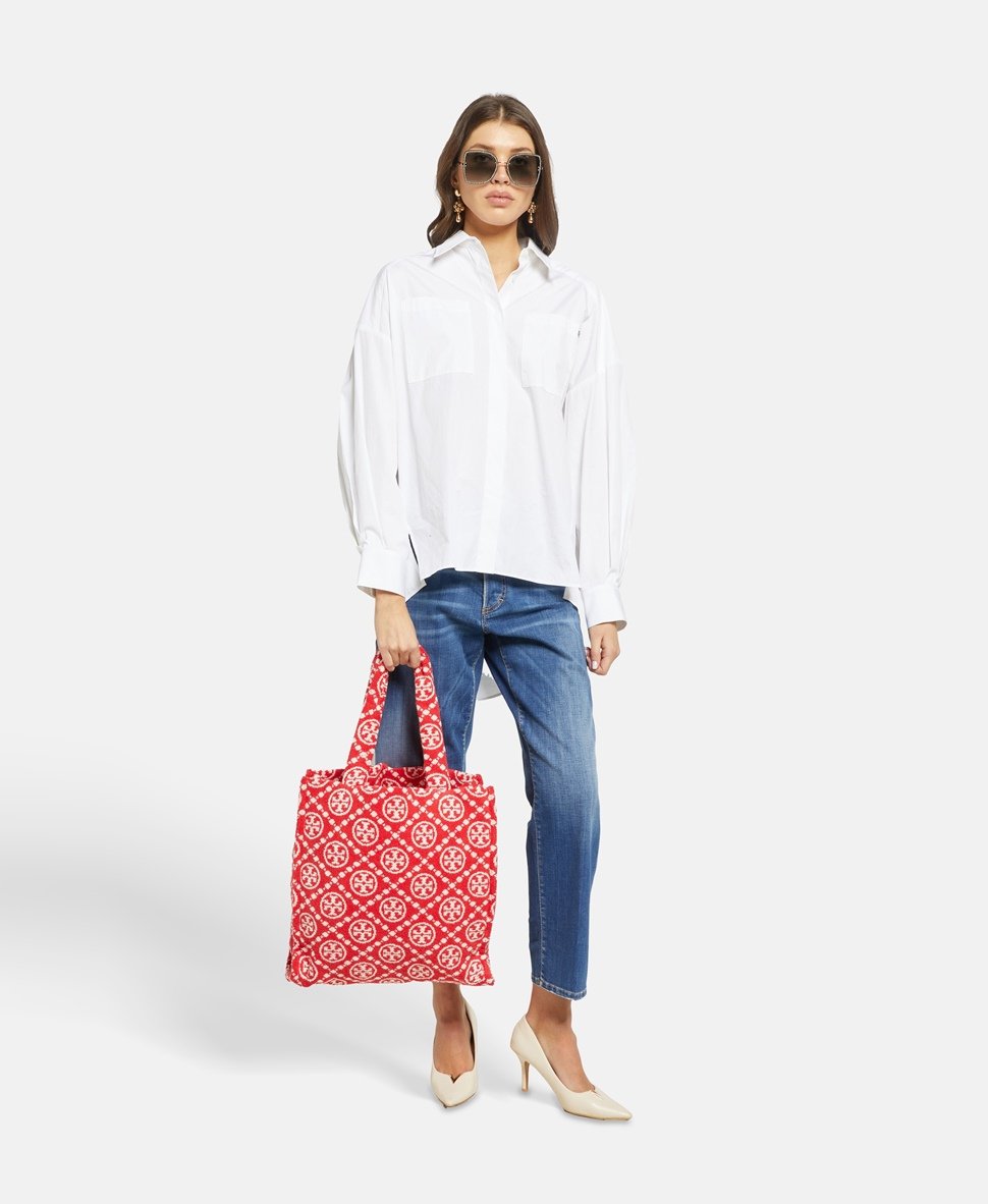 Tory Burch kabelka shopper Červená 5