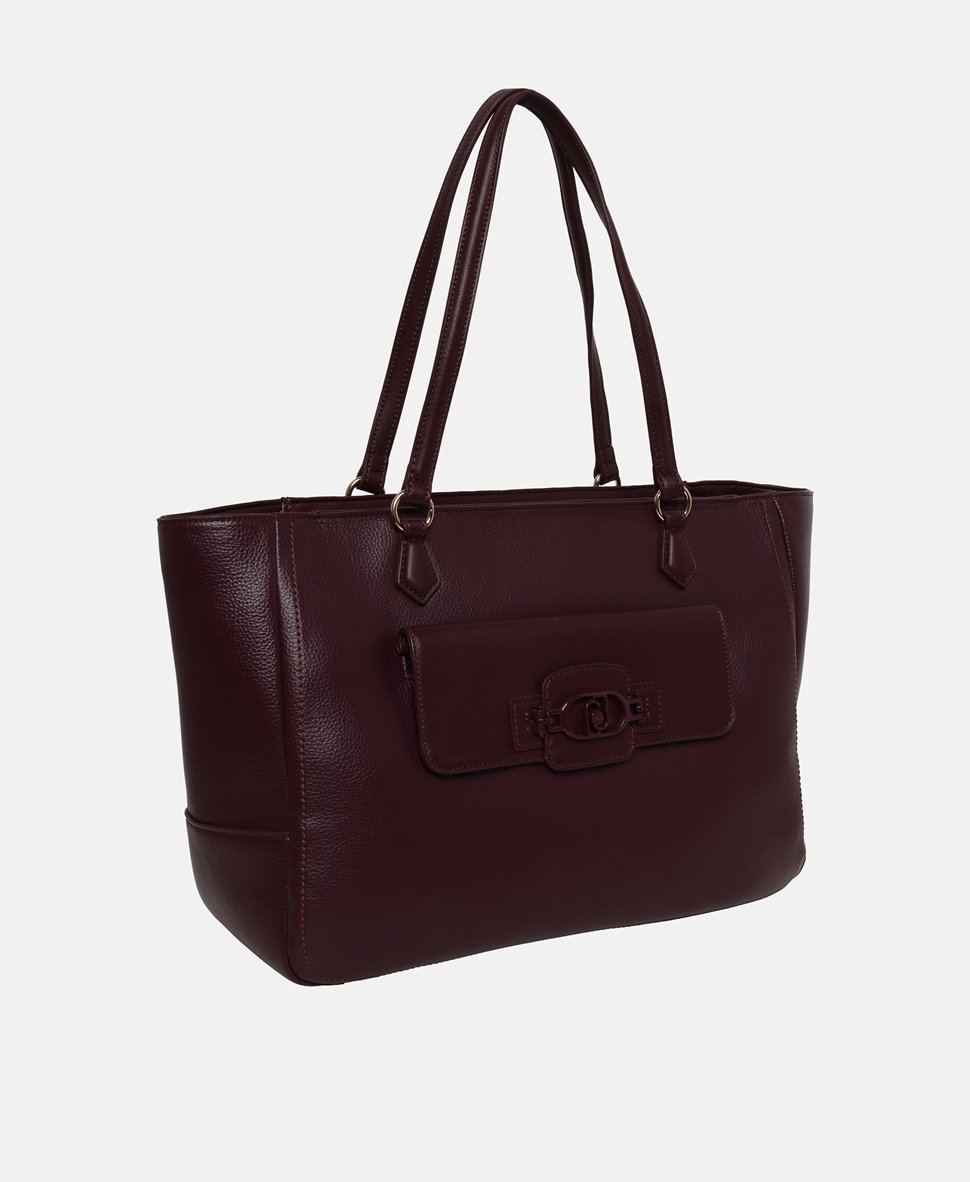 Liu Jo kabelka shopper Bordó 1