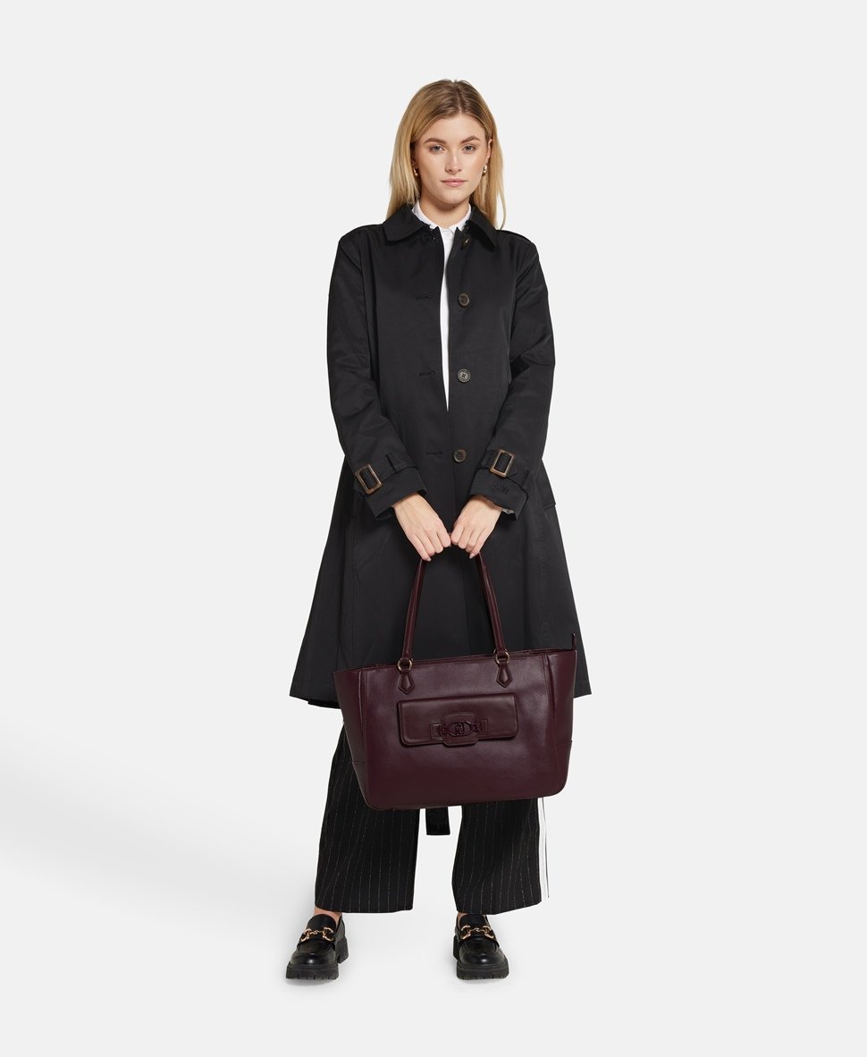 Liu Jo kabelka shopper Bordó 5