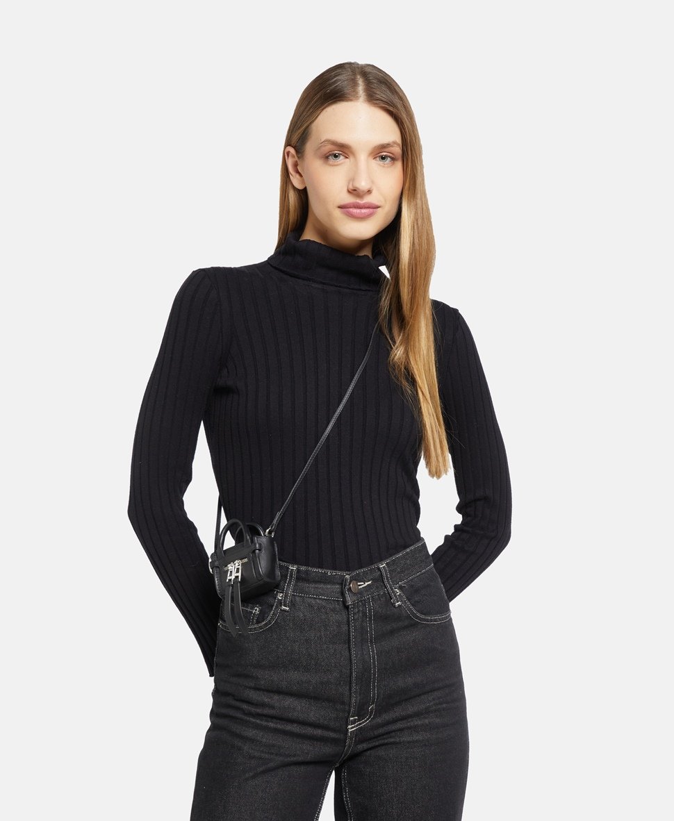 Zadig&Voltaire Kožená peněženka na mince Černá 4