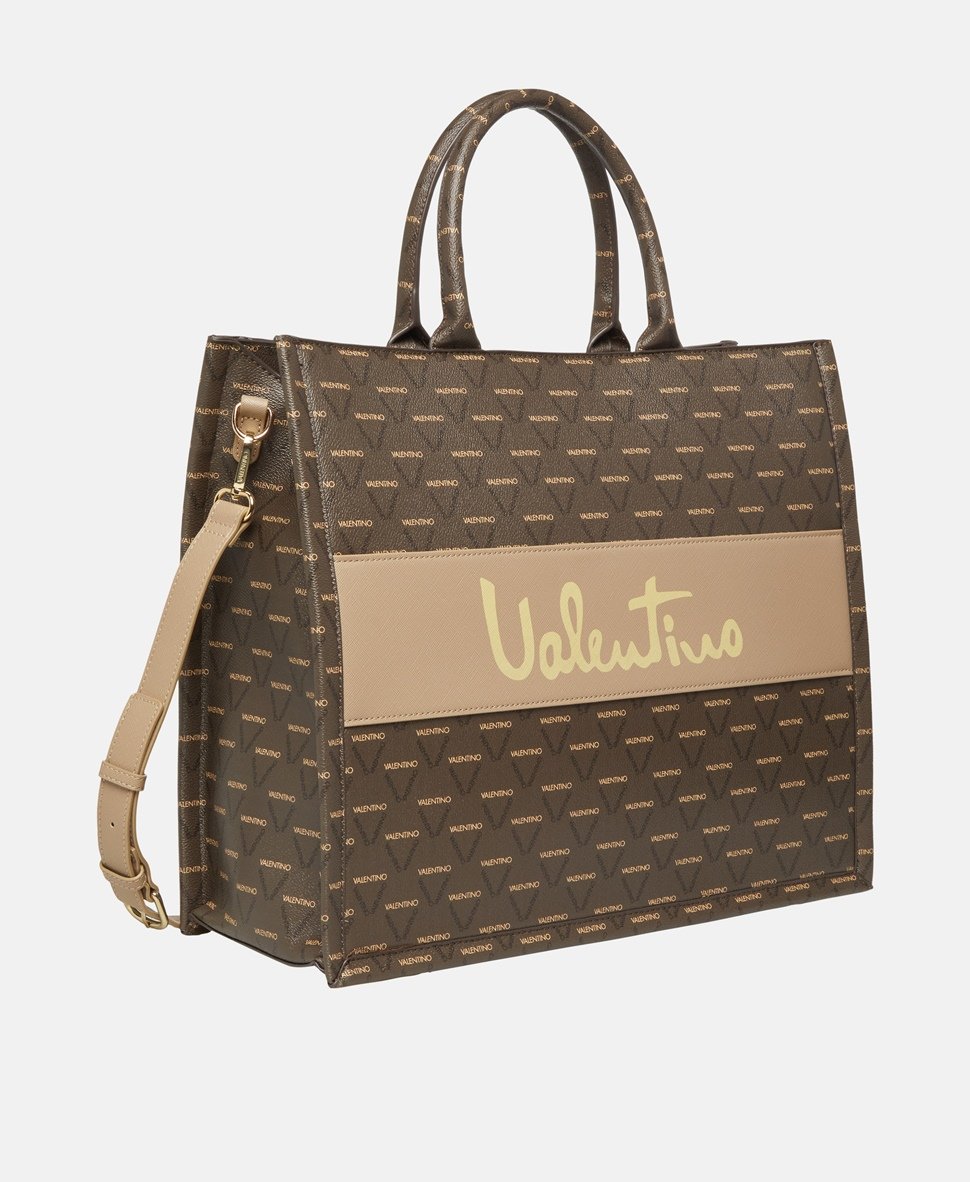 VALENTINO kabelka tote Camel 1