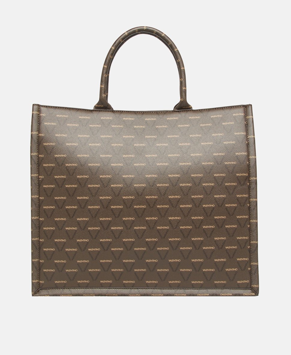 VALENTINO kabelka tote Camel 4