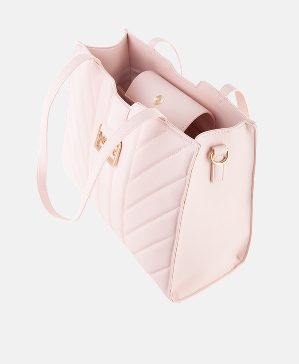 VALENTINO kabelka tote Růžová 2
