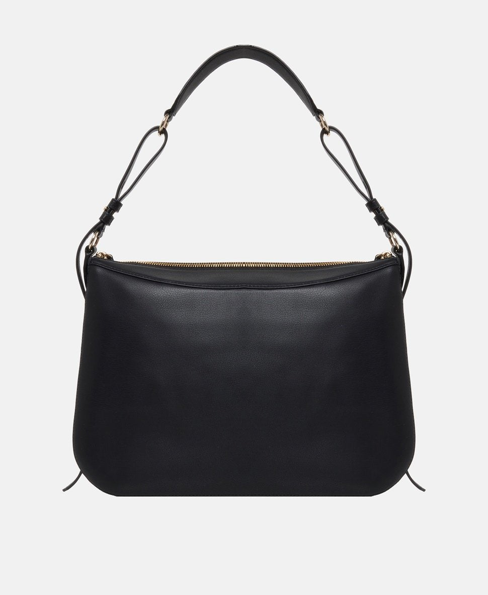 DKNY kožená hobo kabelka Černá 4