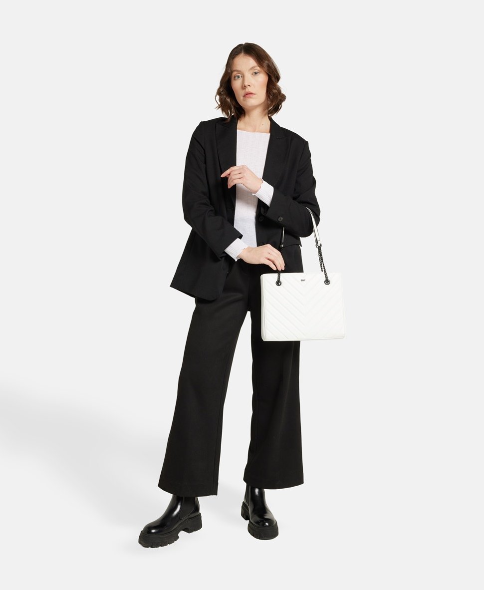 DKNY kabelka přes rameno Bílá 5