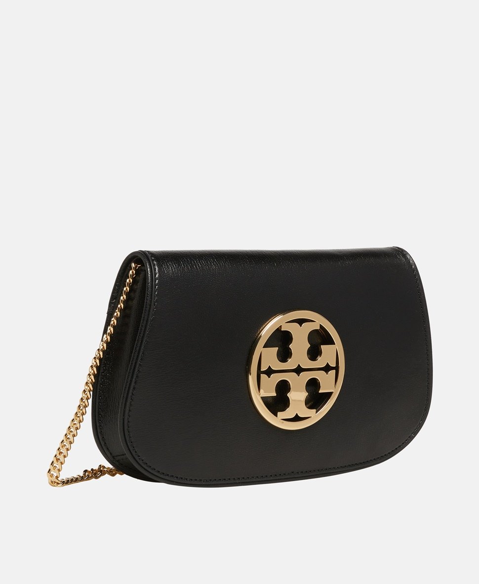 Tory Burch kožené psaníčko Černá 1