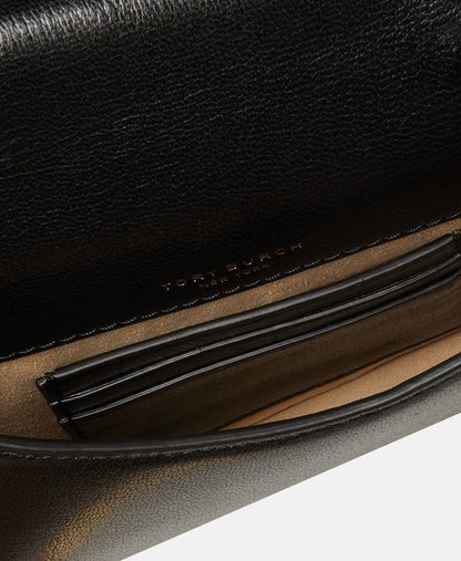 Tory Burch kožené psaníčko Černá 3