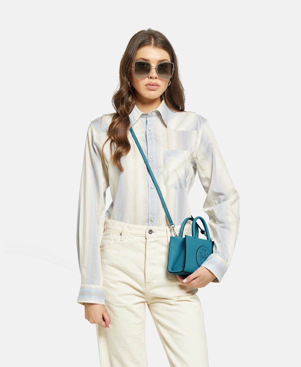 Tory Burch kabelka tote Modrá 5