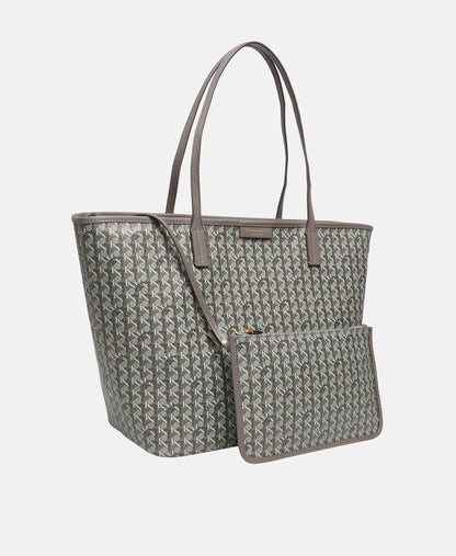 Tory Burch kabelka shopper Šedá 2