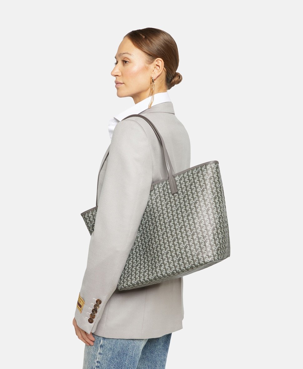 Tory Burch kabelka shopper Šedá 5