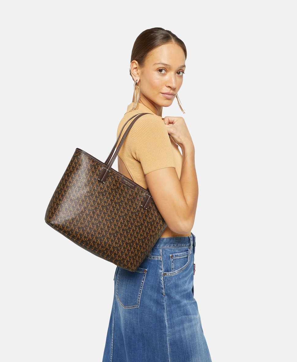 Tory Burch kabelka tote Hnědá 5