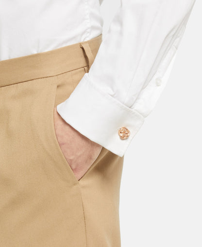 Tateossian manžetové knoflíčky Růžově zlatá 4
