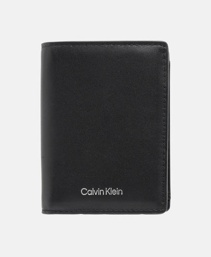 Calvin Klein kožená peněženka Černá 1