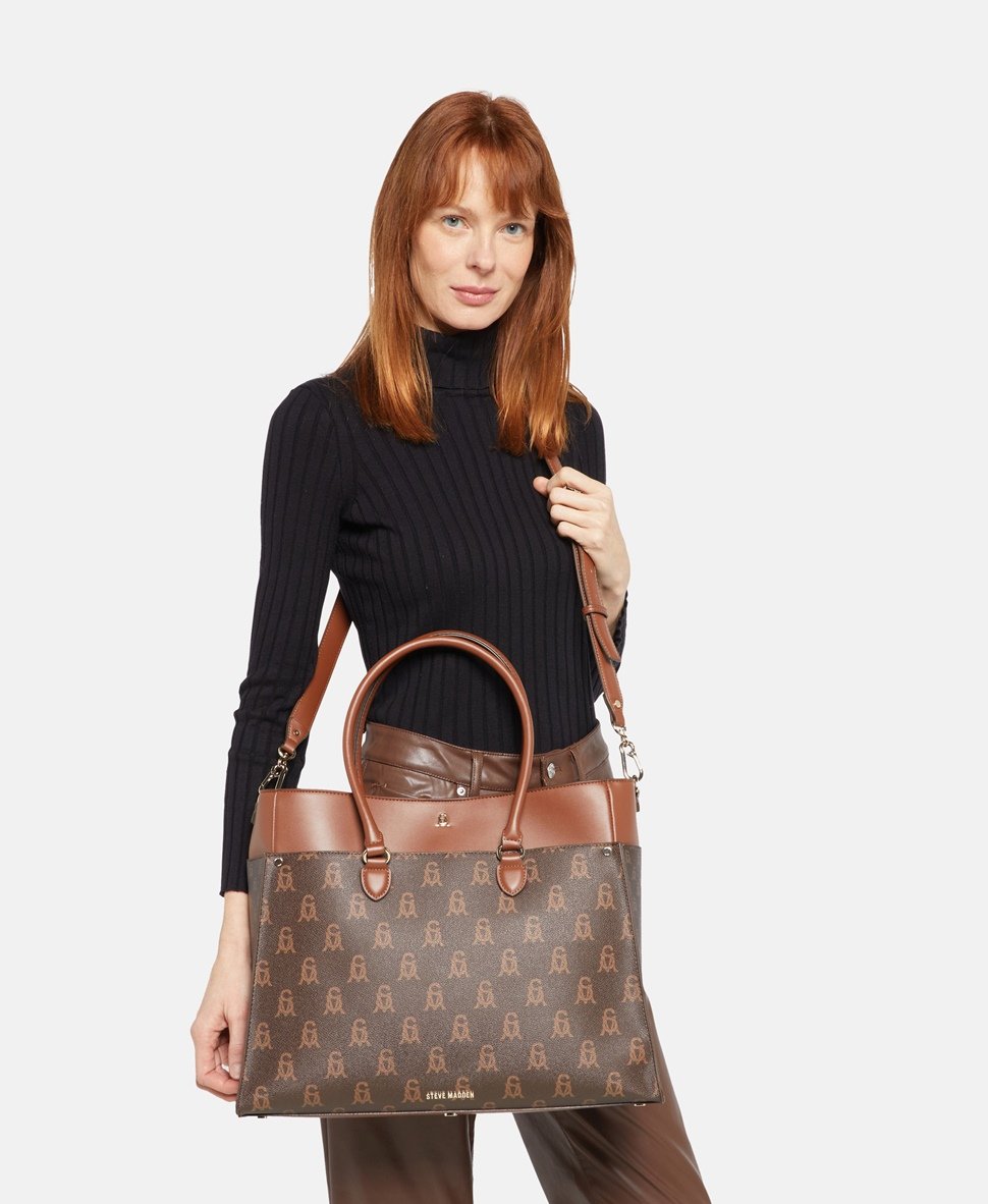 Steve Madden kabelka Hnědá 5