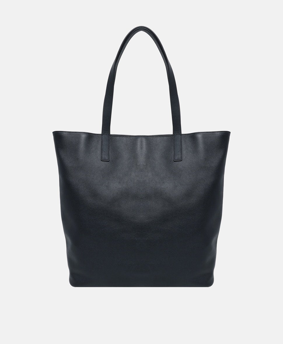 Timberland kožená kabelka shopper Černá 4