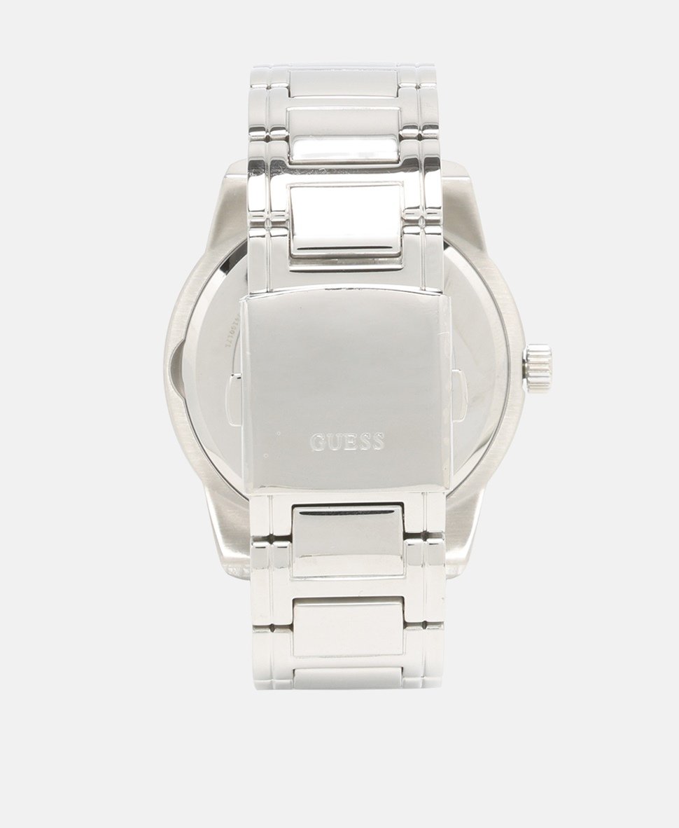 Guess hodinky s diamanty Stříbrná 3
