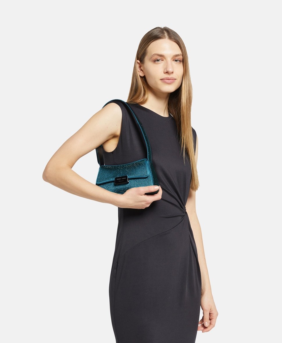 Emporio Armani kabelka přes rameno Zelená 5
