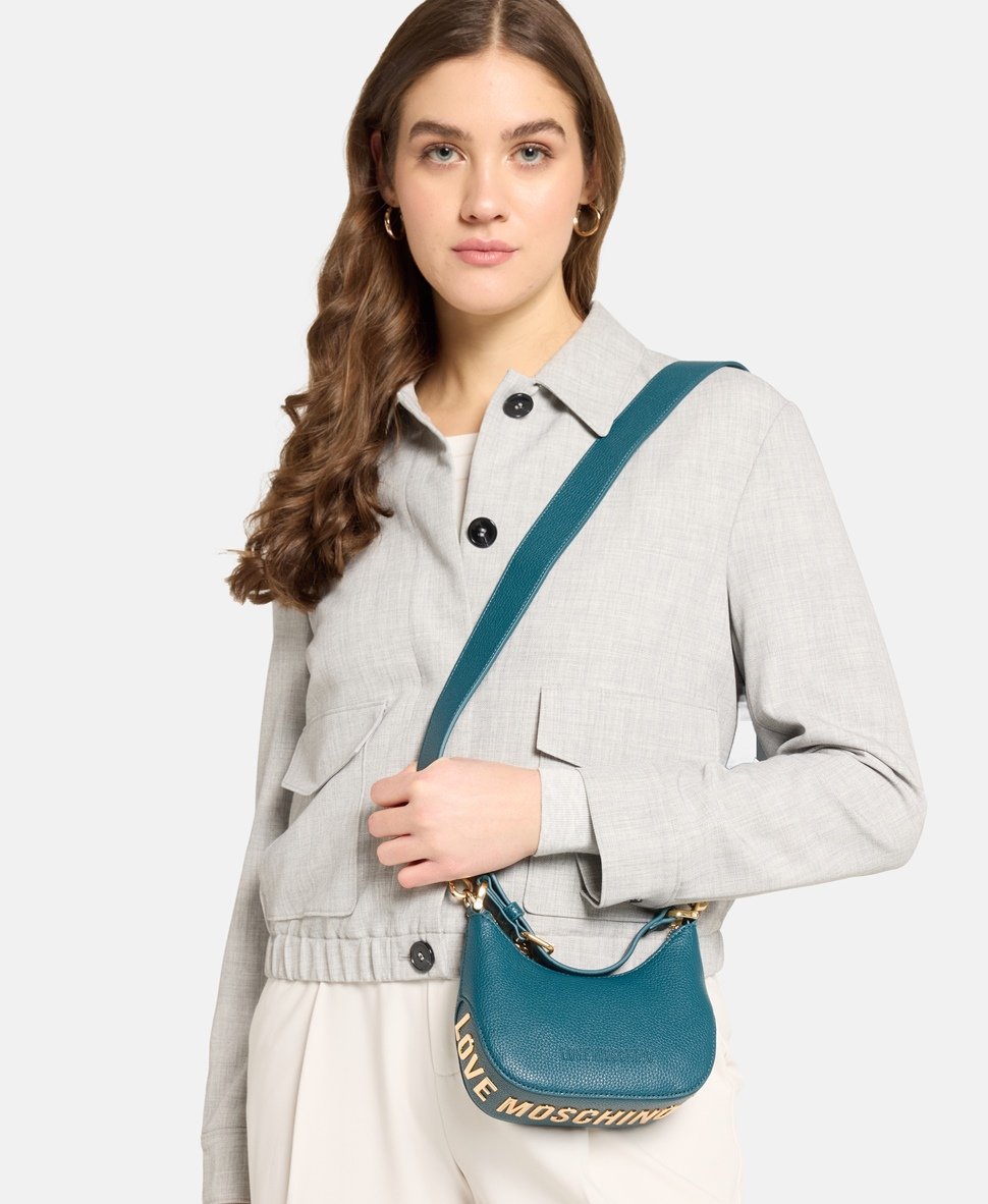 Love Moschino kabelka přes rameno Zelená 5