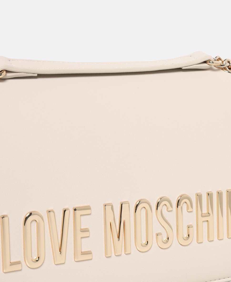 Love Moschino kabelka přes rameno Bílá vlna 2