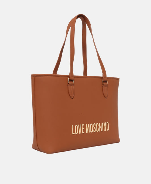 Love Moschino kabelka přes rameno Hnědá 1