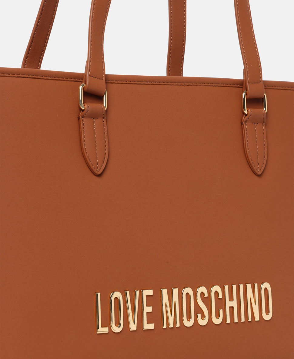Love Moschino kabelka přes rameno Hnědá 2