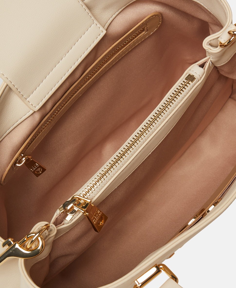 Love Moschino kabelka tote Bílá vlna 3