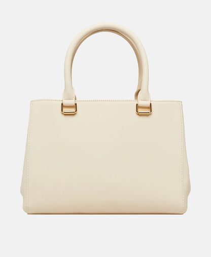 Love Moschino kabelka tote Bílá vlna 4