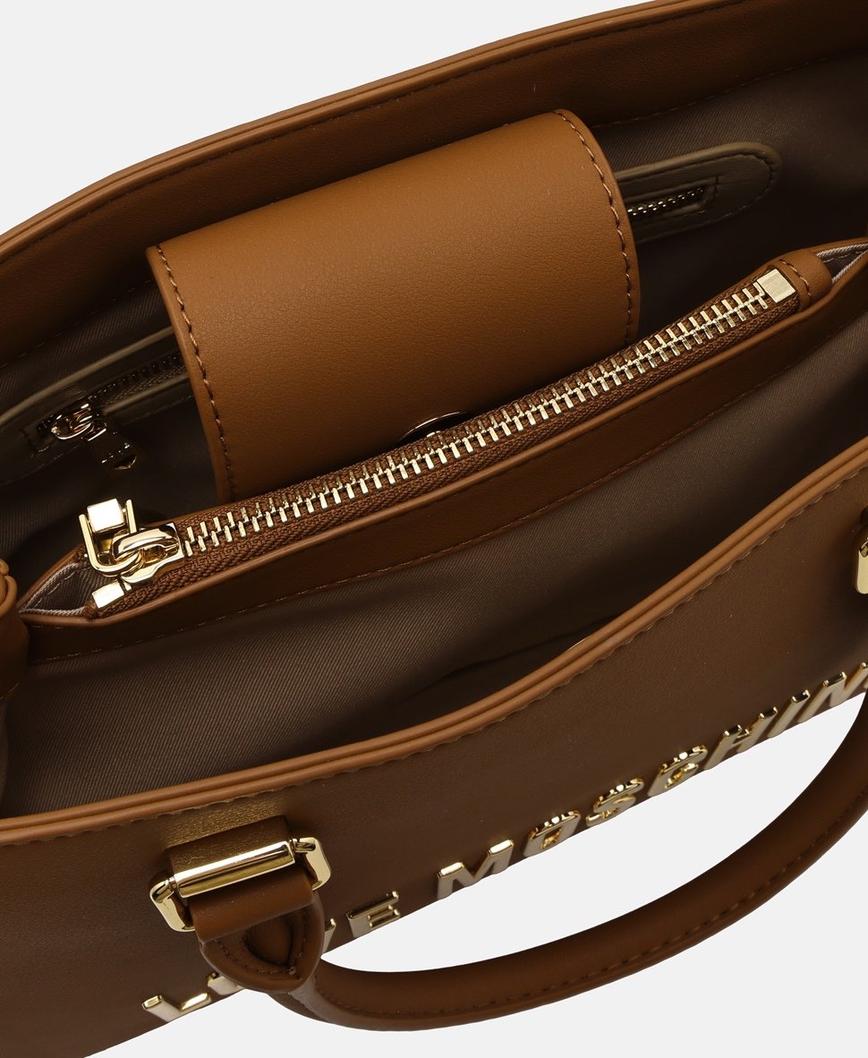 Love Moschino kabelka tote Hnědá 3