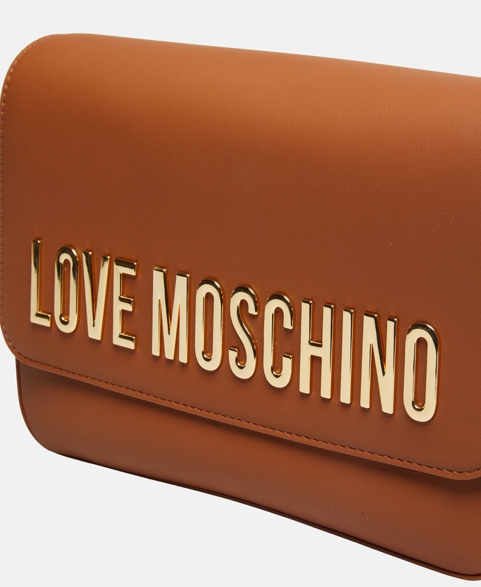 Love Moschino kabelka přes rameno Hnědá 2