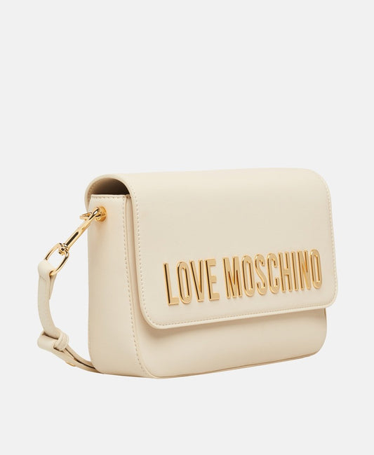 Love Moschino kabelka přes rameno Bílá vlna 1