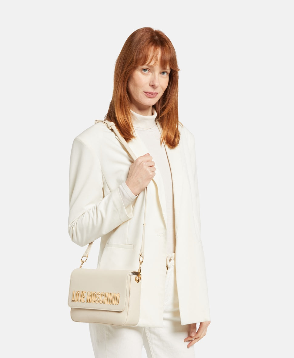Love Moschino kabelka přes rameno Bílá vlna 5