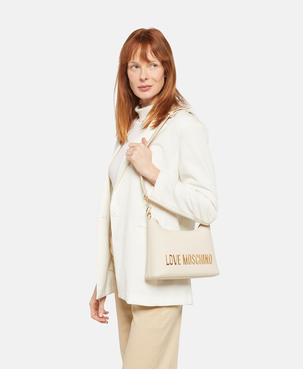 Love Moschino kabelka Bílá vlna 5