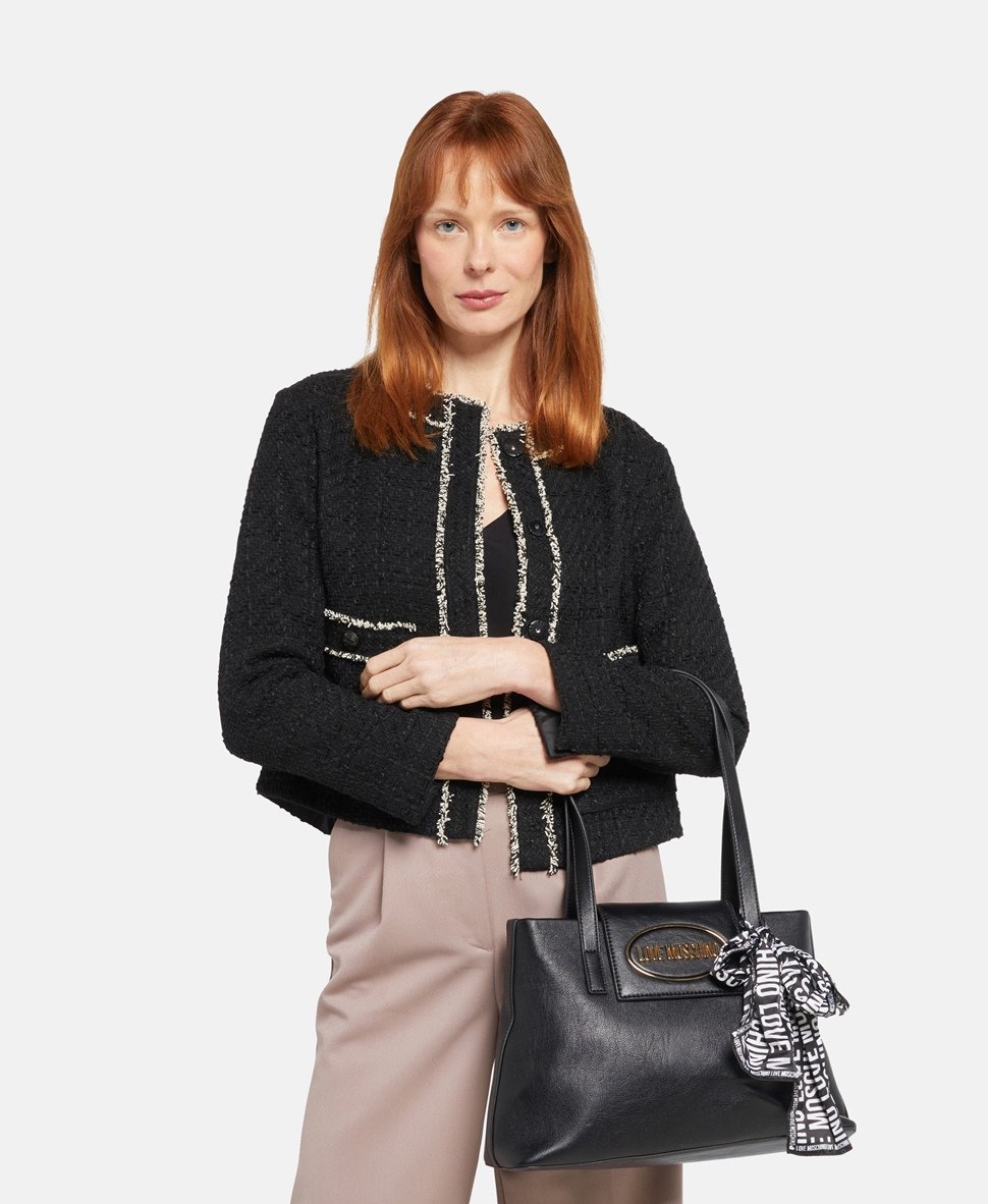 Love Moschino kabelka shopper Černá 5