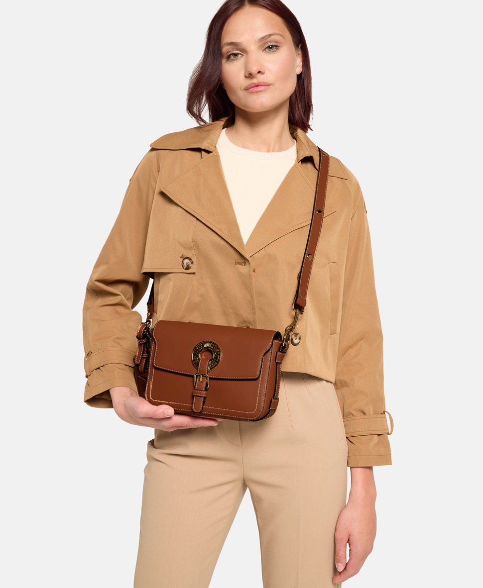 Love Moschino kabelka přes rameno Hnědá 5